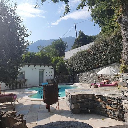 Maison De Charme Avec Piscine Et Vue Exceptionnelle Scolca Bagian luar foto