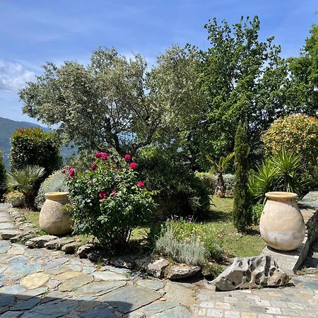 Maison De Charme Avec Piscine Et Vue Exceptionnelle Scolca Bagian luar foto