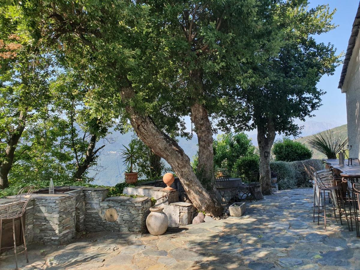 Maison De Charme Avec Piscine Et Vue Exceptionnelle Scolca Bagian luar foto