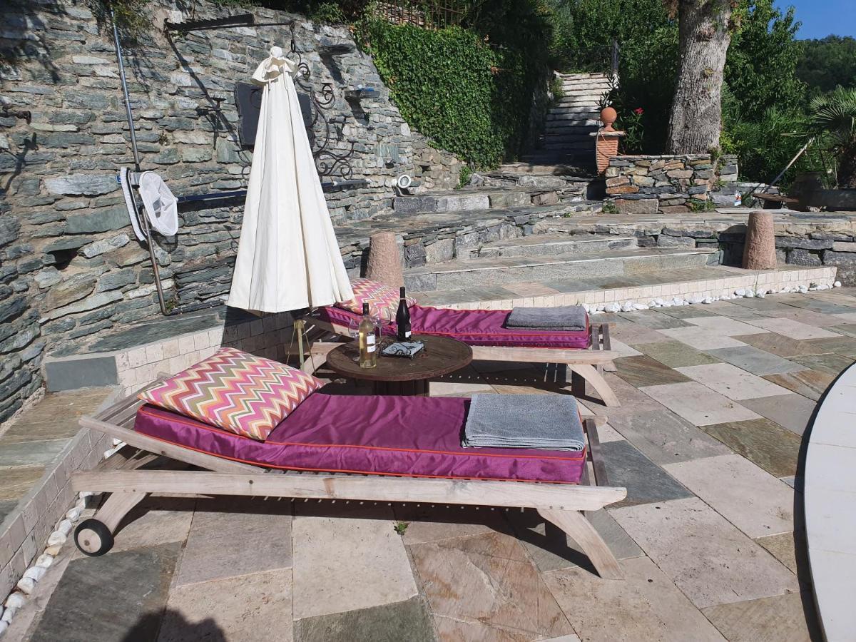 Maison De Charme Avec Piscine Et Vue Exceptionnelle Scolca Bagian luar foto
