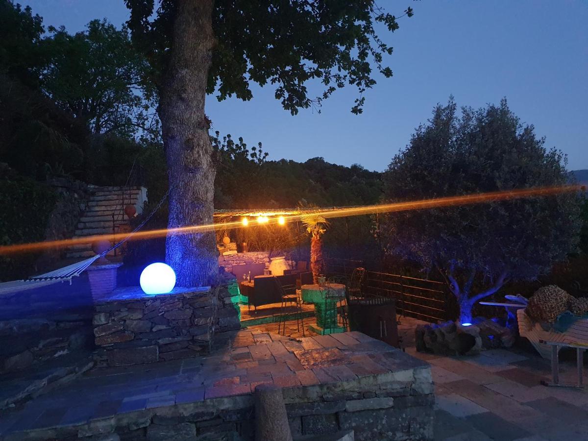 Maison De Charme Avec Piscine Et Vue Exceptionnelle Scolca Bagian luar foto