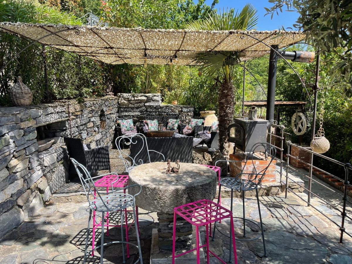 Maison De Charme Avec Piscine Et Vue Exceptionnelle Scolca Bagian luar foto