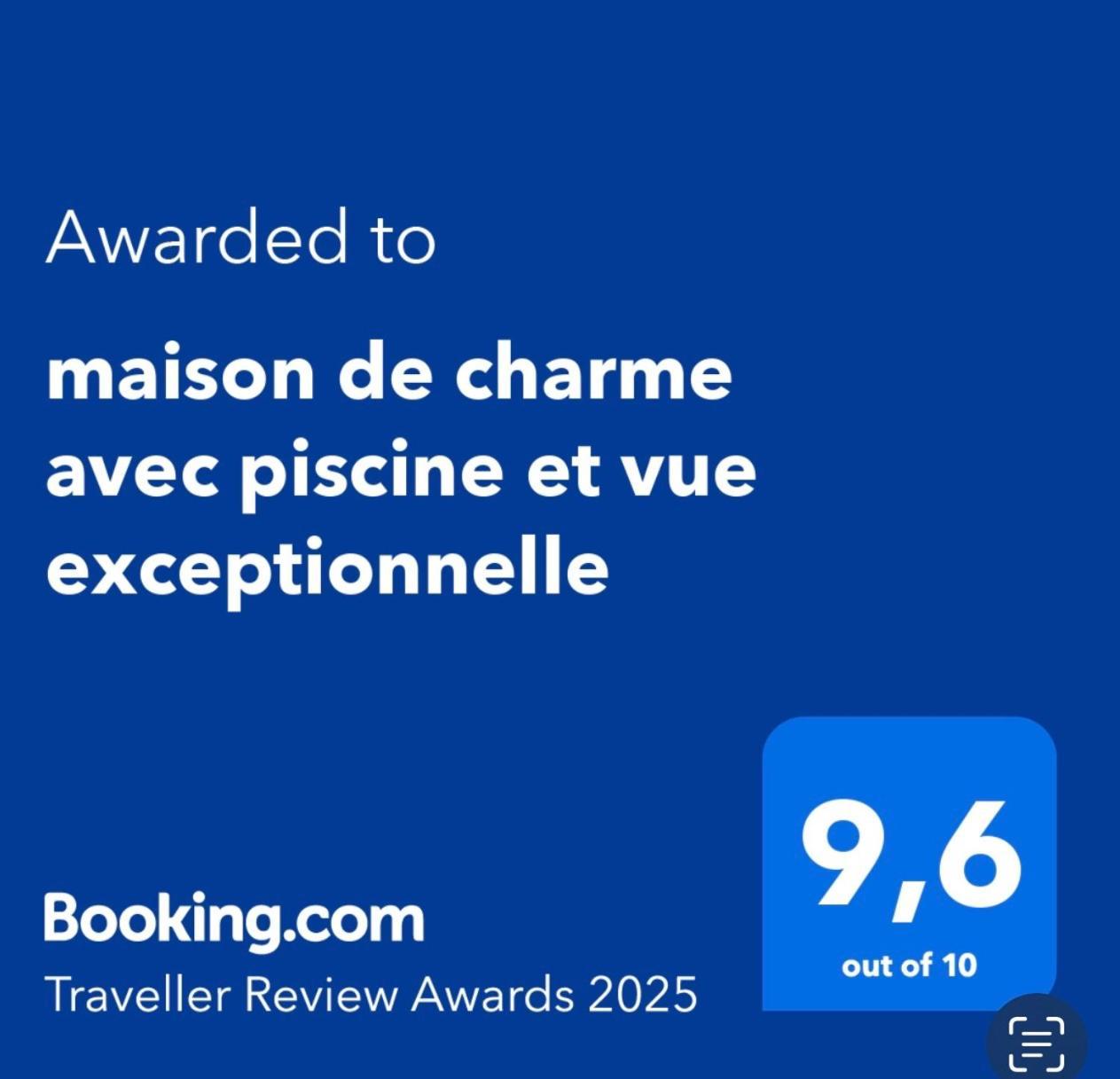 Maison De Charme Avec Piscine Et Vue Exceptionnelle Scolca Bagian luar foto