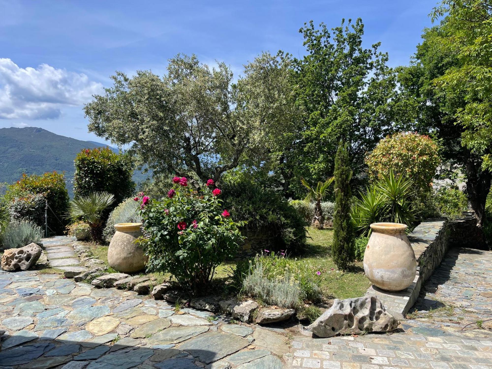 Maison De Charme Avec Piscine Et Vue Exceptionnelle Scolca Bagian luar foto