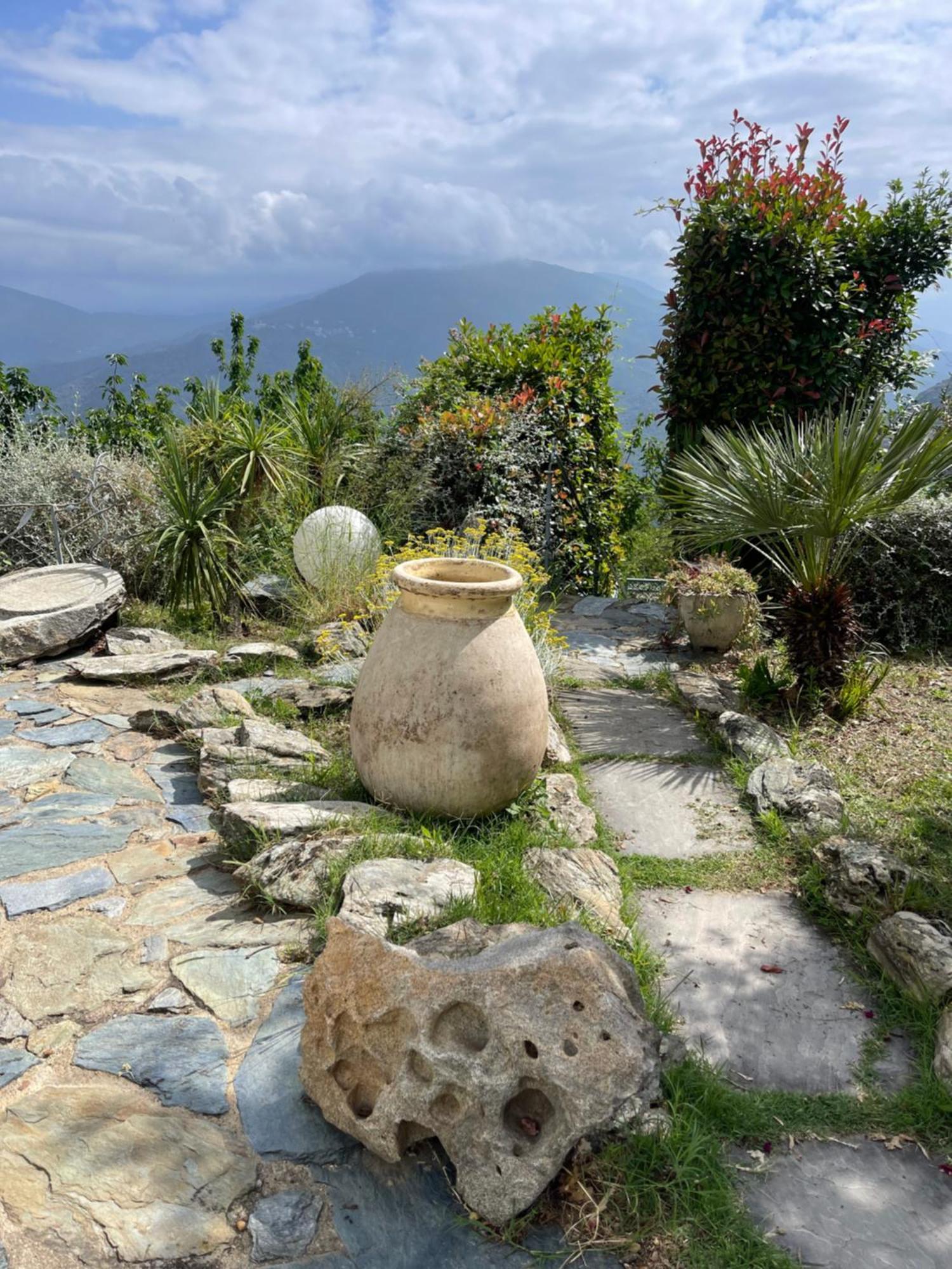 Maison De Charme Avec Piscine Et Vue Exceptionnelle Scolca Bagian luar foto